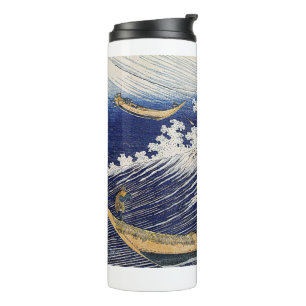 Katsushika Hokusai. Ocean waves Thermal Tumbler