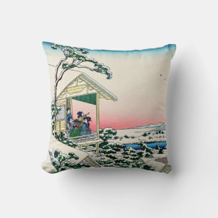 Katsushika Hokusai - Tea house at Koishikawa Cushion