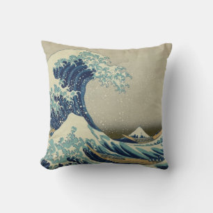 Katsushika Hokusai: The Great Wave at Kanagawa Cushion