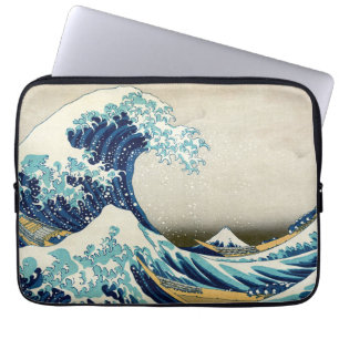 Katsushika Hokusai - The Great Wave of Kanagawa Laptop Sleeve