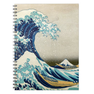Katsushika Hokusai - The Great Wave of Kanagawa Notebook