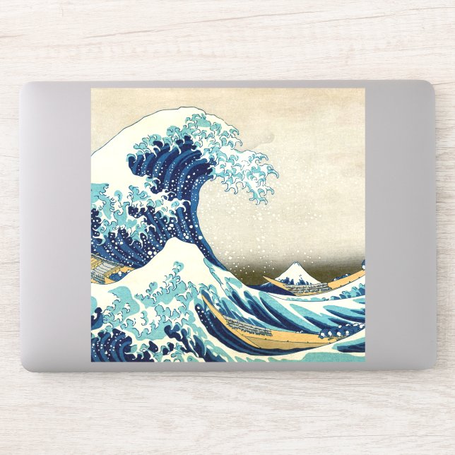 Katsushika Hokusai - The Great Wave off Kanagawa (Computer)