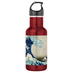 Katsushika Hokusai - The Great Wave off Kanagawa 532 Ml Water Bottle