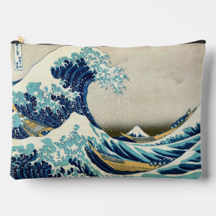 Katsushika Hokusai - The Great Wave off Kanagawa Accessory Pouch