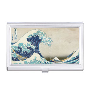 Katsushika Hokusai - The Great Wave off Kanagawa Business Card Holder
