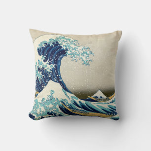 Katsushika Hokusai - The Great Wave off Kanagawa Cushion