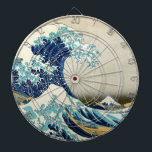 Katsushika Hokusai - The Great Wave off Kanagawa Dartboard<br><div class="desc">The Great Wave off Kanagawa / The Wave - Katsushika Hokusai,  1829-1833</div>