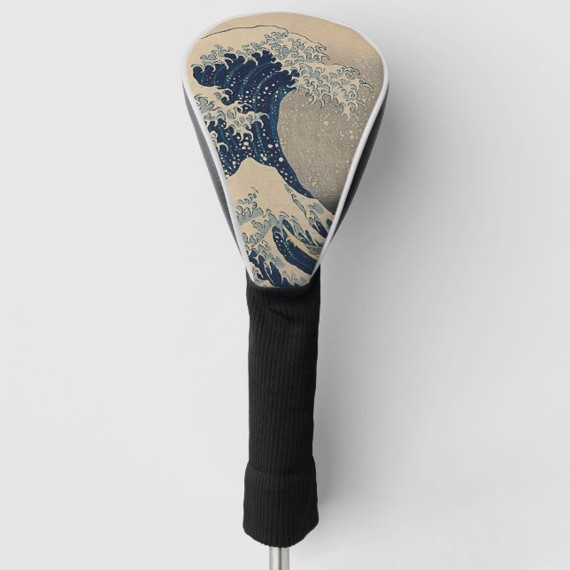 Katsushika Hokusai The Great Wave off Kanagawa  Golf Head Cover (Front)