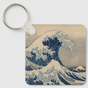 Katsushika Hokusai. The Great Wave off Kanagawa   Key Ring