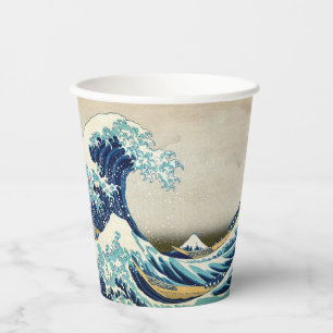 Katsushika Hokusai - The Great Wave off Kanagawa Paper Cups