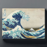 Katsushika Hokusai - The Great Wave off Kanagawa Plaque<br><div class="desc">The Great Wave off Kanagawa / The Wave - Katsushika Hokusai,  1829-1833</div>