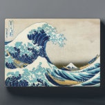 Katsushika Hokusai - The Great Wave off Kanagawa Plaque<br><div class="desc">The Great Wave off Kanagawa / The Wave - Katsushika Hokusai,  1829-1833</div>