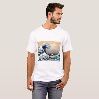 KATSUSHIKA HOKUSAI - The great wave off Kanagawa T-Shirt