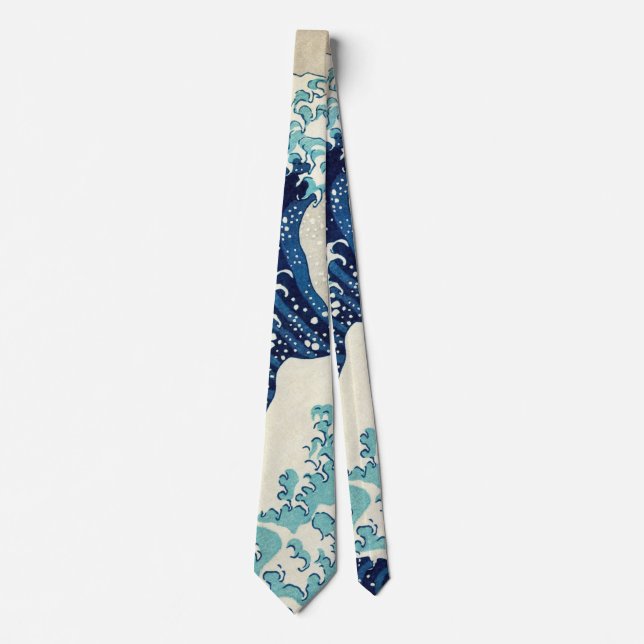 Katsushika Hokusai - The Great Wave off Kanagawa Tie (Front)