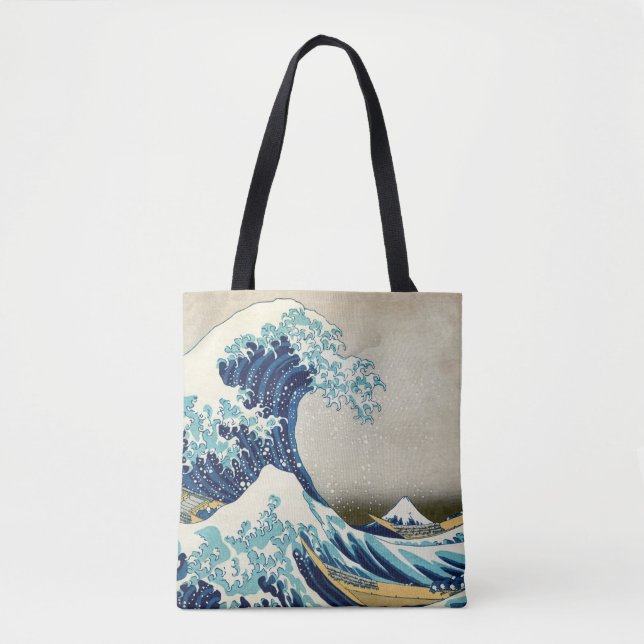 Katsushika Hokusai - The Great Wave off Kanagawa Tote Bag (Front)