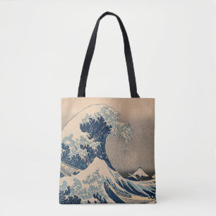 Katsushika Hokusai. The Great Wave off Kanagawa Tote Bag