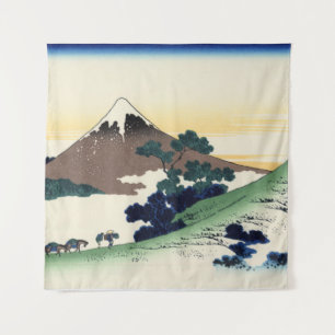 Katsushika Hokusai. The Inume Pass in Kai Provinc Tapestry