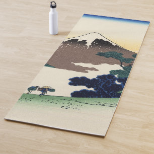 Katsushika Hokusai. The Inume Pass in Kai Provinc Yoga Mat