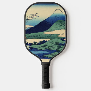 Katsushika Hokusai - Umegawa in Sagami province Pickleball Paddle