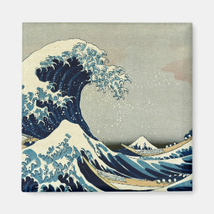 Katsushika Hokusai's Great Wave off Kanagawa Magnet