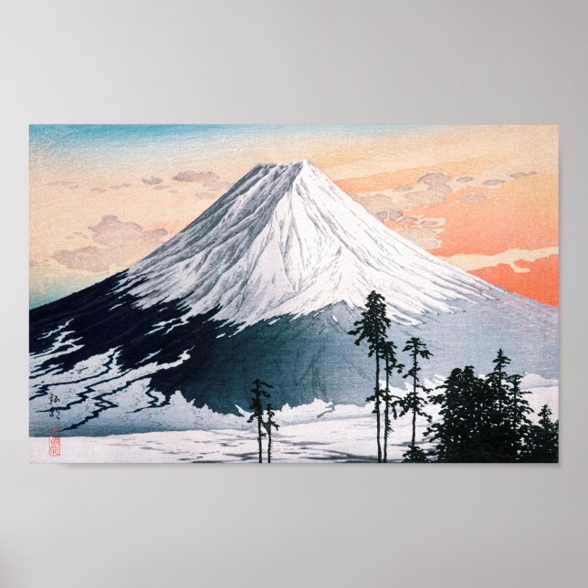 Katsuyama Neighbourhood by Hiroaki Takahashi Poster (Front)