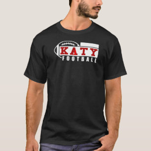 Katy Tigers Katy Texas Distressed Tigers Football T-Shirt