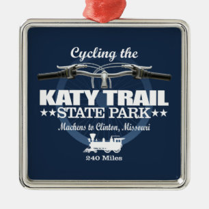 Katy Trail (H2) Metal Ornament