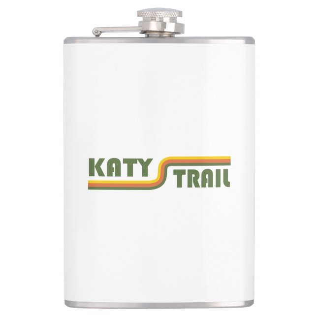 Katy Trail Missouri Hip Flask (Front)