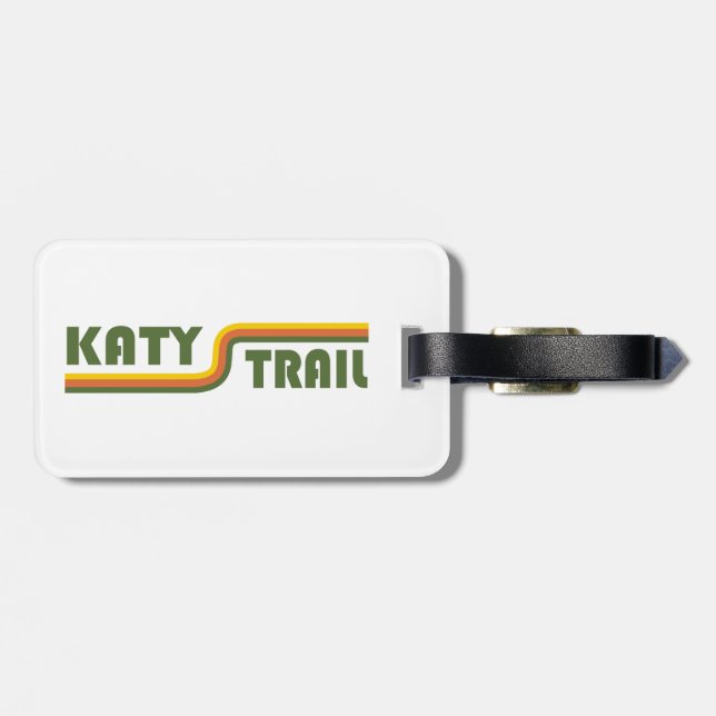 Katy Trail Missouri Luggage Tag (Back Horizontal)
