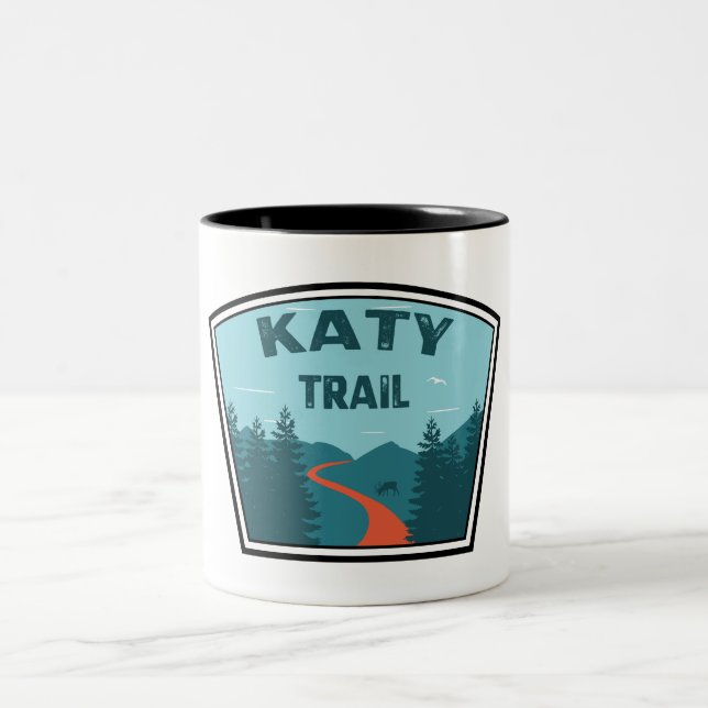 Katy Trail Two-Tone Coffee Mug (Center)