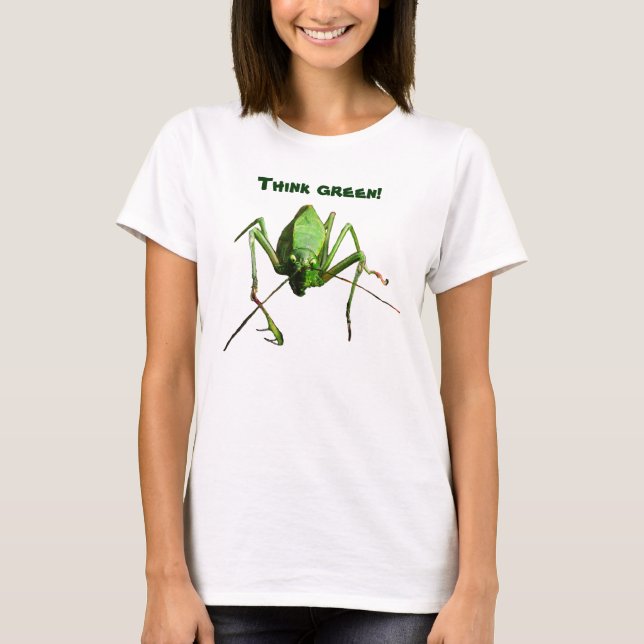 Katydid Think Green T-Shirt (Front)