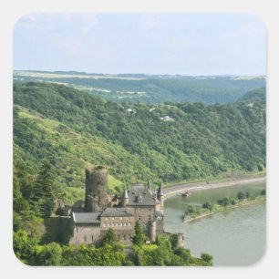 Katz Castle Square Sticker