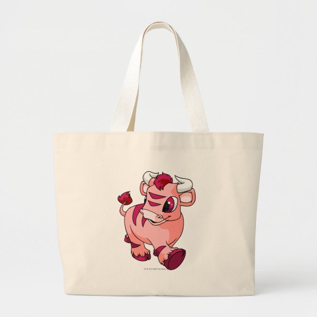 Kau Pink Large Tote Bag (Front)