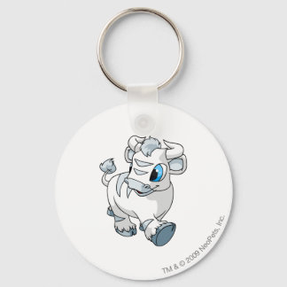 Kau White Key Ring
