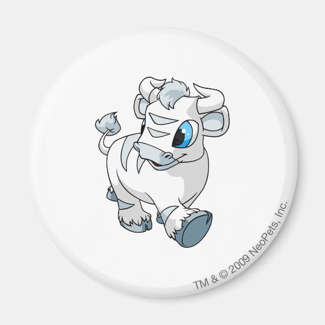 Kau White Magnet (Front)