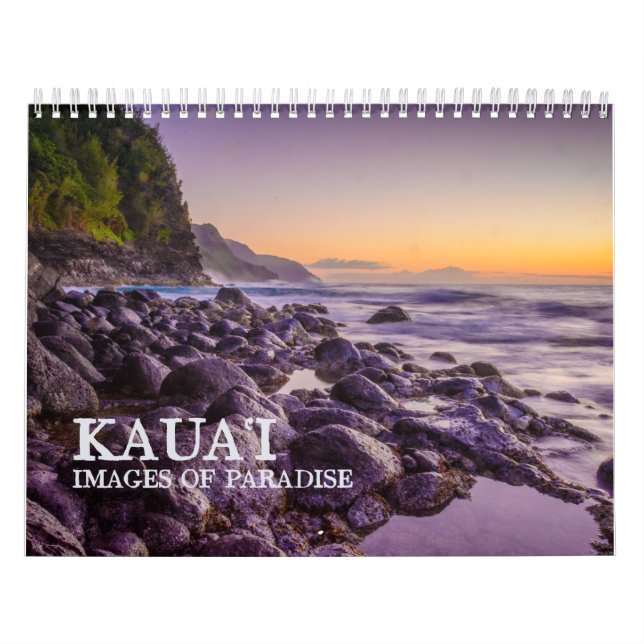 Kaua‘i, Images of Paradise, Hawaiian Scenic Calendar (Cover)