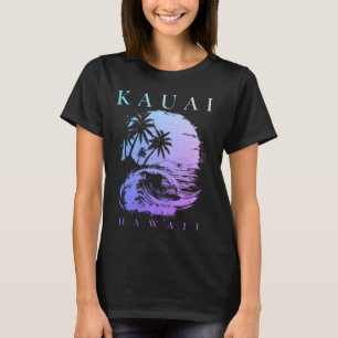 Kauai Hawaii Aloha Hawaiian Surf Surfer Vintage T-Shirt