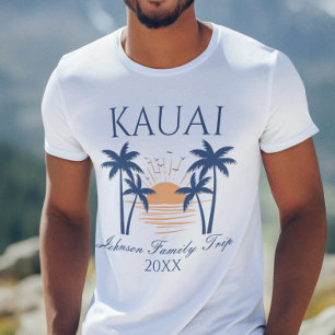 Kauai Hawaii Family Vacation Trip T-Shirt