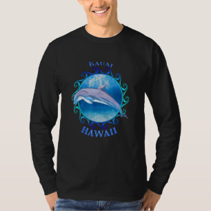 Kauai Hawaii Hi Vacation Souvenir Dolphin T-Shirt