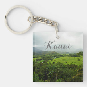Kauai, Hawaii Landscape Scene Key Ring