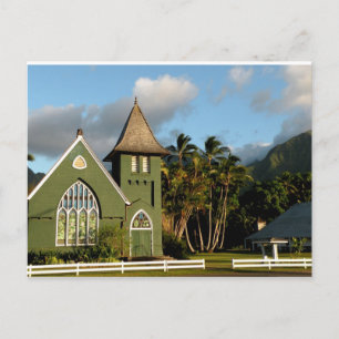 Kauai Hawaii North Shore Chapel Postcard