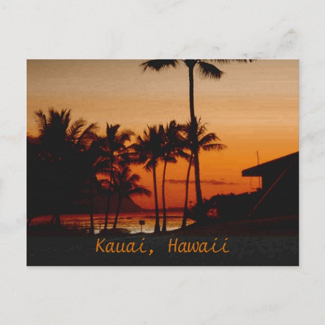 Kauai, Hawaii Postcard (Front)