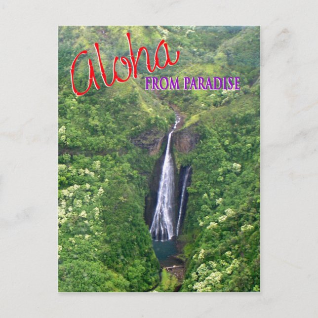 Kauai, Hawaii Postcard (Front)