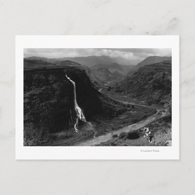 Kauai, Hawaii - View of Hanapepe Valley Postcard (Front)