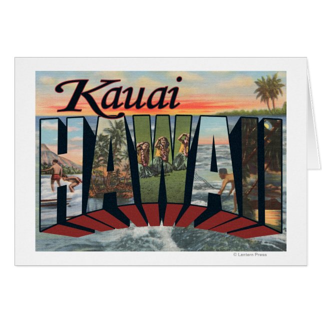 Kauai, HawaiiLarge Letter ScenesKauai, HI (Front Horizontal)