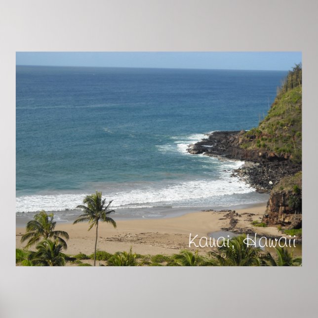 Kauai Island Hawaii Poster (Front)