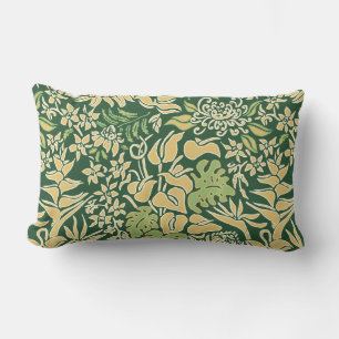 Kauai Morning Hawaiian Protea Floral Reversible Lumbar Cushion