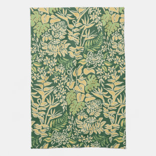 Kauai Morning Hawaiian Protea Floral Tea Towel