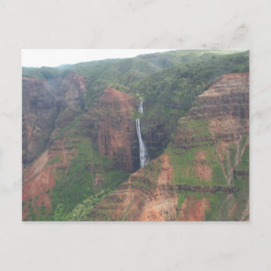 Kauai Mountain Waterfall Postcard