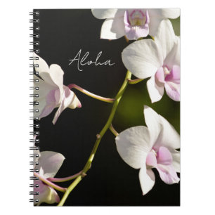 Kauai Orchid Flowers (photo taken by me) Notebook